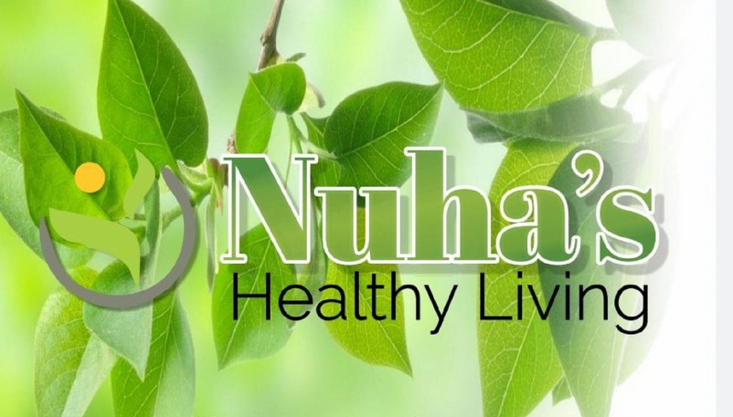 Nuha's Healthy Living Logo